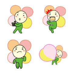 [LINE絵文字] Blooming Floryの画像