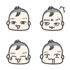 [LINE絵文字] オトヨシの赤ちゃん絵文字の画像