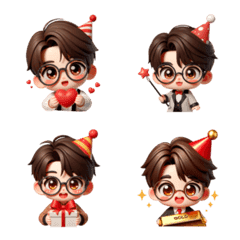 Emoji Scott : New Yearの絵文字メイン画像