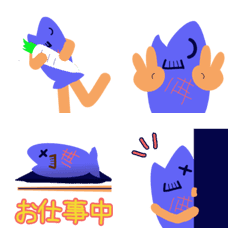 [LINE絵文字] 焼き魚の絵文字の画像