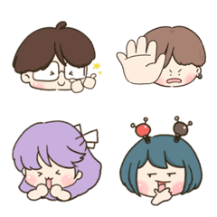 [LINE絵文字] Everyday Emoji_Mirai Groupの画像