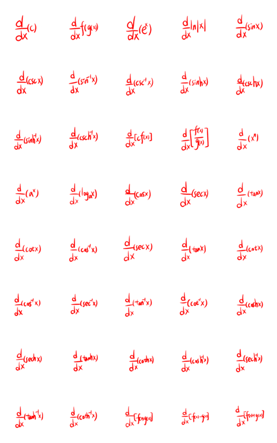 [LINE絵文字]Differential equation2024の画像一覧