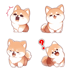 [LINE絵文字] 子犬 01の画像