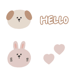 [LINE絵文字] simple emoji ◎ セリフ付きの画像