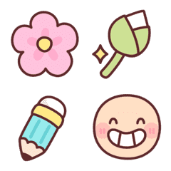 [LINE絵文字] Flower and Cute Item Emojiの画像