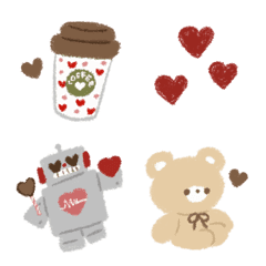 バレンタイン♡の絵文字メイン画像