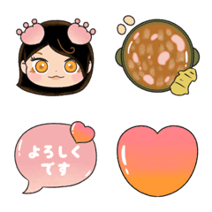 [LINE絵文字] ぷるるん姫のひめちゃん［絵文字］の画像