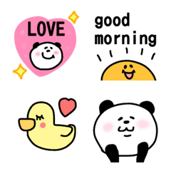 【1つあると活躍する毎日パンダ＊】の絵文字メイン画像