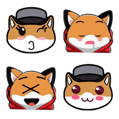 [LINE絵文字] かわいい柴犬エモーティコン(絵文字 Part2)の画像