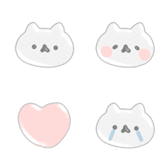 [LINE絵文字] ねこ。つや＆ぷっくりの画像