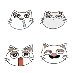 [LINE絵文字] まぶねこの画像