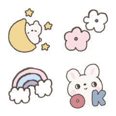 [LINE絵文字] Emoji : cute *)の画像