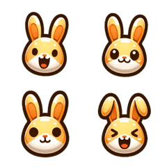 [LINE絵文字] Golden Bunnyの画像