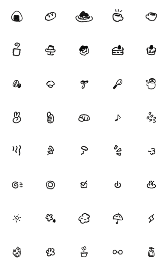 [LINE絵文字]モノキュー絵文字:)の画像一覧