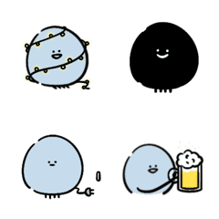 [LINE絵文字] The happy daily life of The Jellyfishの画像