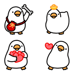 [LINE絵文字] Bai's duck emoji 2の画像