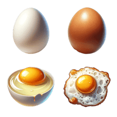 [LINE絵文字] 卵の画像