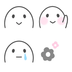 おもちくん絵文字4の絵文字メイン画像