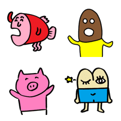 [LINE絵文字] あきくにオールスターズえもじの画像
