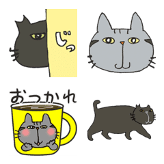[LINE絵文字] カツヲとのりすけの絵文字【修正版】の画像