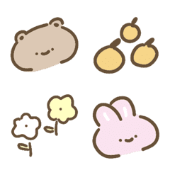 [LINE絵文字] Emoji cute :)の画像