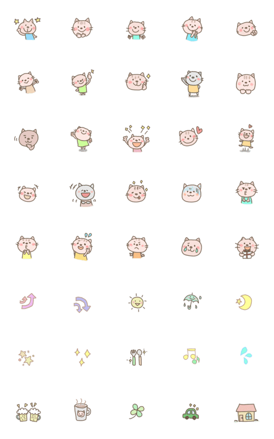 [LINE絵文字]lovely Emojis8の画像一覧