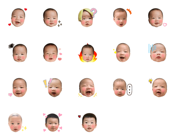 [LINE絵文字]baby00167の画像一覧