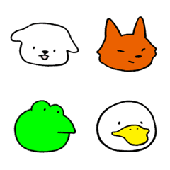 [LINE絵文字] Melo's animal friendsの画像