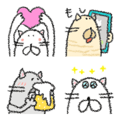 [LINE絵文字] ★ズンドウにゃんこ★の画像