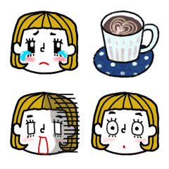 [LINE絵文字] お茶目なポチャ 2の画像