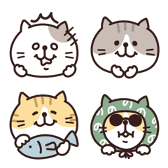 [LINE絵文字] ねこ♡集めましたの画像