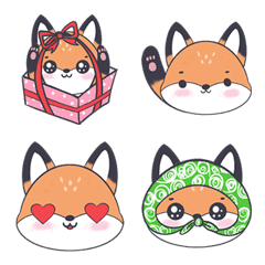 [LINE絵文字] Bubble Baby Foxの画像
