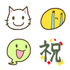 [LINE絵文字] 絵文字いろいろパック2の画像