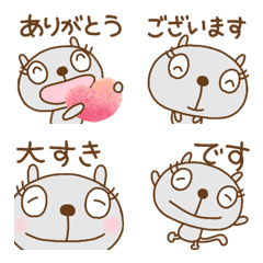 [LINE絵文字] 猫の日繋げる絵文字なかいさんちのしろねこの画像