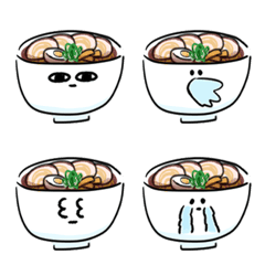 シンプル チャーシュー麺 日常会話の絵文字メイン画像