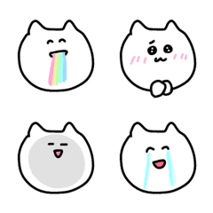 [LINE絵文字] 【シンプルにねこ】の画像