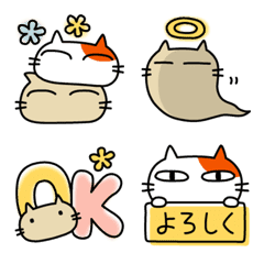 [LINE絵文字] こてつときなこの画像