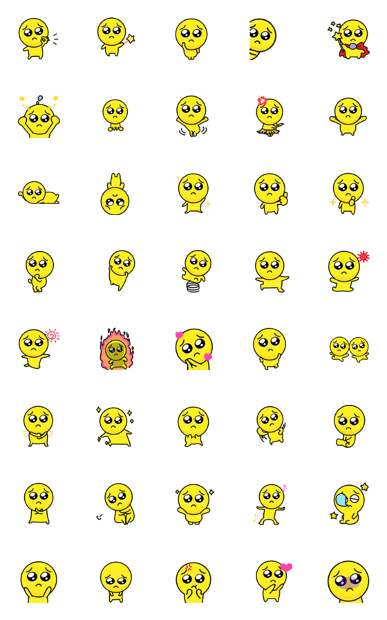 [LINE絵文字]動く！ぴえんの絵文字3の画像一覧