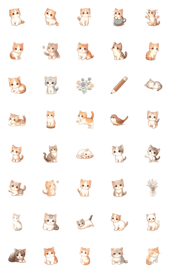 [LINE絵文字]ねこ プレシャス 絵文字の画像一覧
