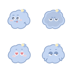 [LINE絵文字] Cloudie's Emoji Partyの画像