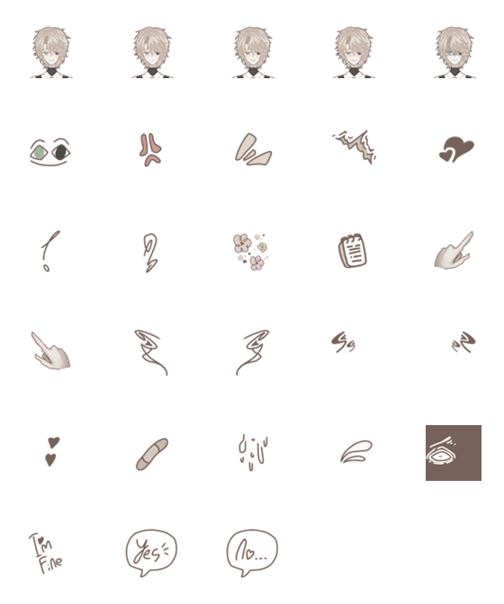 [LINE絵文字]RAEZ   OC Roleplay Emojiの画像一覧