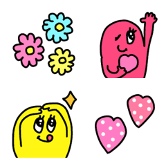 【ポピーとゆかいな仲間たち】の絵文字メイン画像