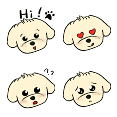 [LINE絵文字] Baby dog lifeの画像