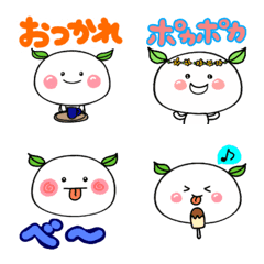 [LINE絵文字] マシュマロリーフの画像