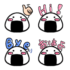 [LINE絵文字] 絵文字 おにぎりの画像