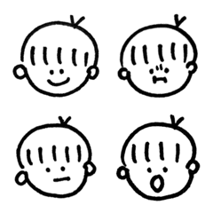 [LINE絵文字] かいちゃんいっぱいの画像