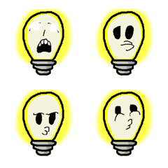 [LINE絵文字] Light Bulbの画像