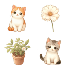 [LINE絵文字] ねこ ベイビー 絵文字の画像