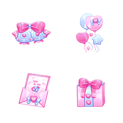[LINE絵文字] Lovely Giftの画像