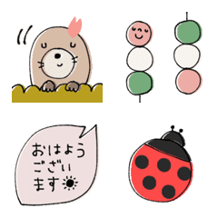 [LINE絵文字] mottoの春♡るるる♪の画像